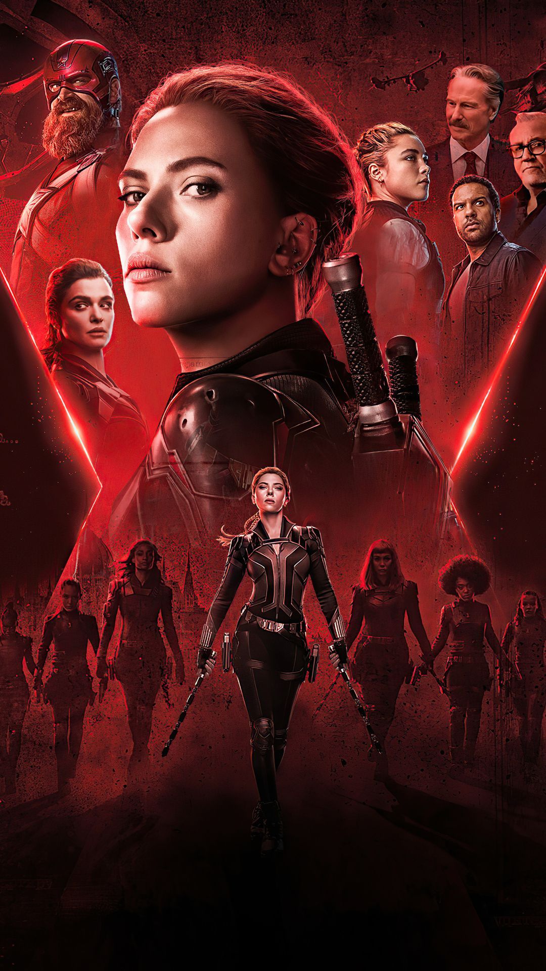 1080x1920 Black Widow Phone Wallpaper