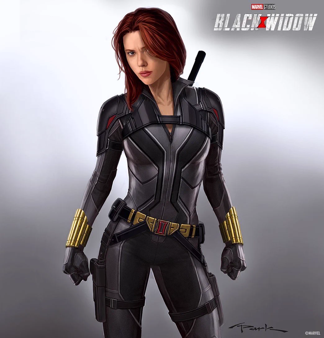 1044x1090 Andy Park On X: This Is The Approved Concept Art I Did For Her Costumed Look In BLACK WIDOW During Preproduction. I've Shown The Other Illustration (w Red Background) But That Was A