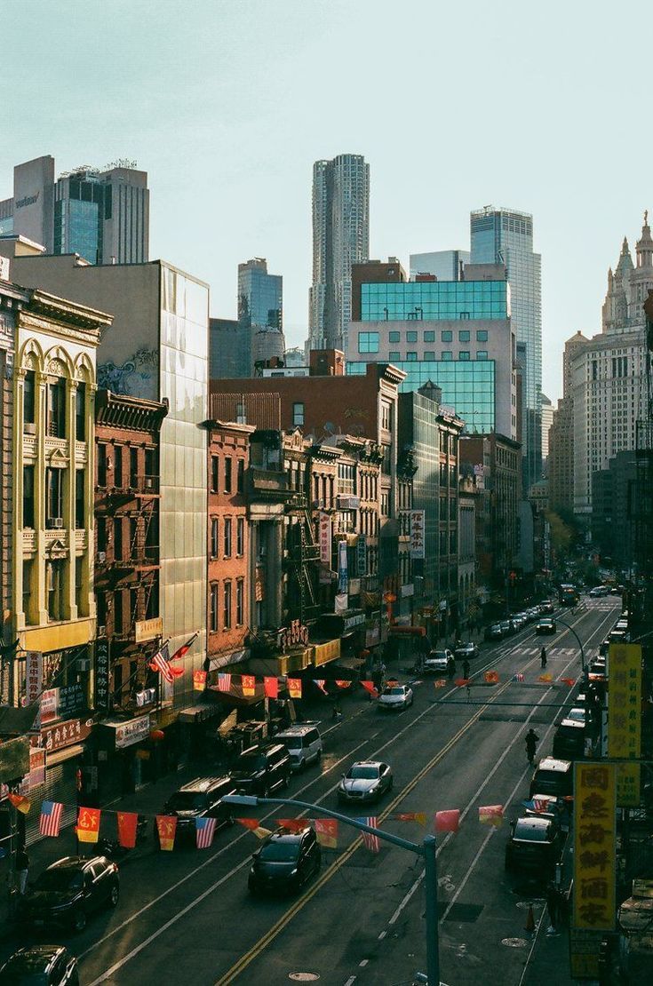 735x1110 New York City Landscape Aesthetic on 35mm Film