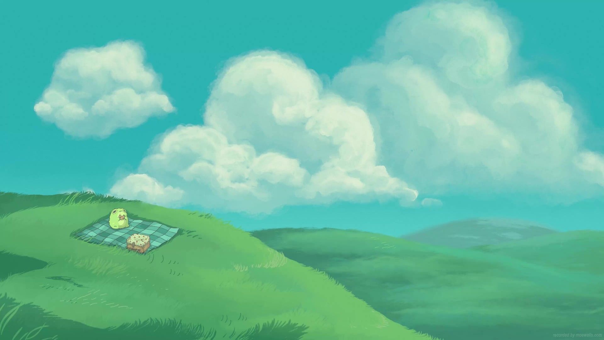 1920x1080 Frog Picnic Live Wallpaper