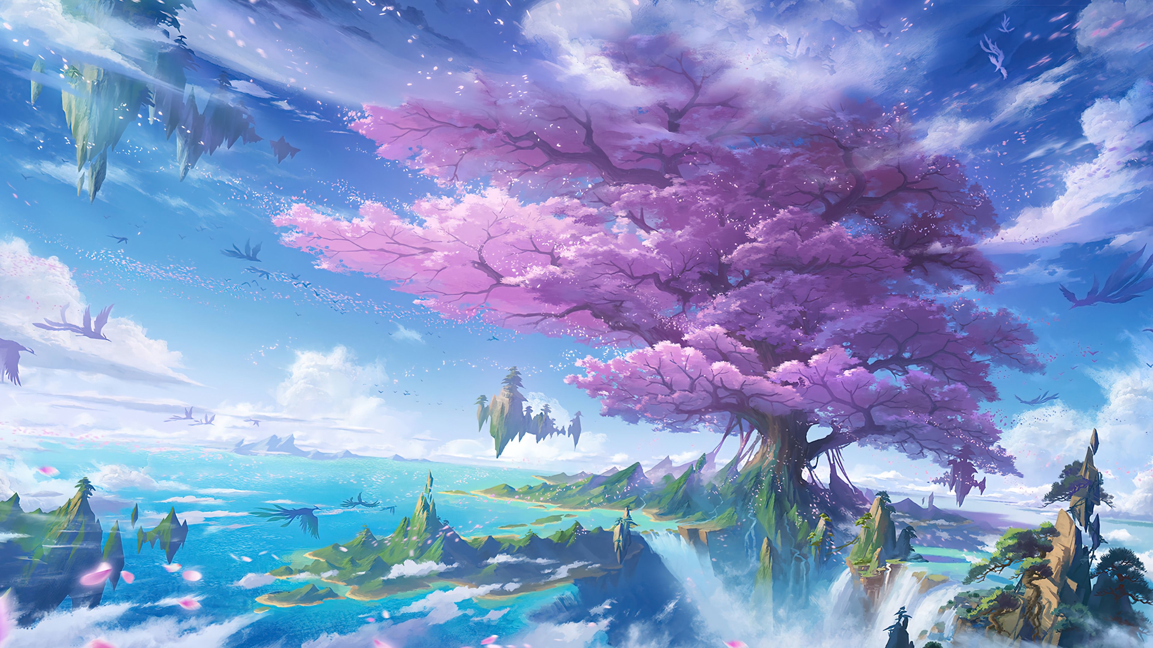 3840x2160 A Mythical Sakura [3840x2160]