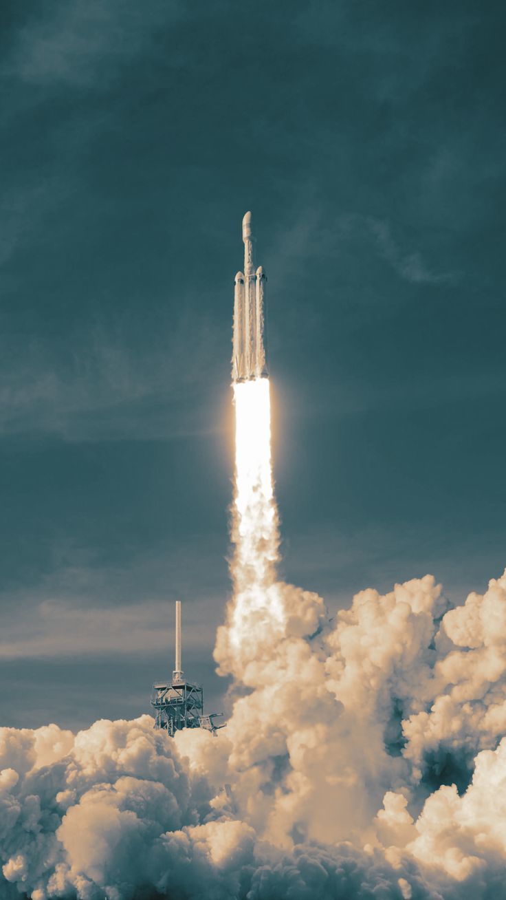 736x1308 Space rocket phone wallpaper collection