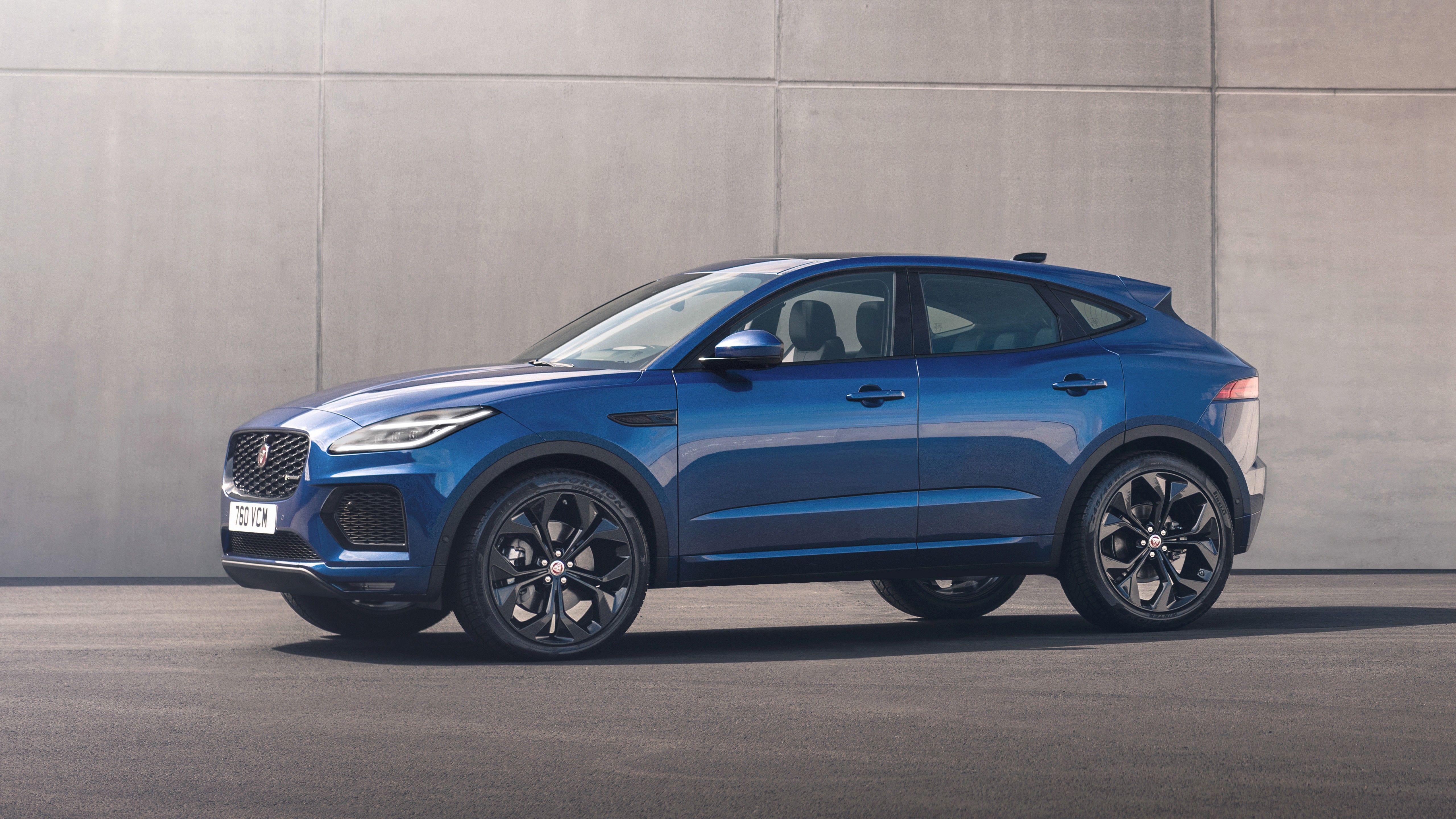 5120x2880 Jaguar E Pace R Dynamic Black Pack 2021 2 4K 5K HD Cars Wallpaper