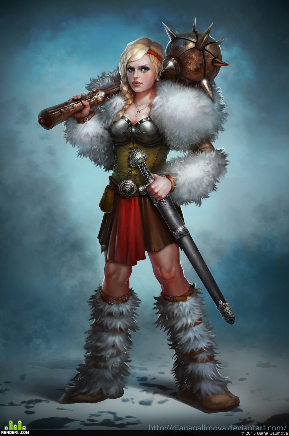 1000x1510 Viking Woman