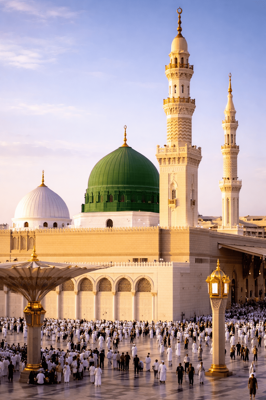 933x1400 Masjid An Nabawi, Prayer Times & Madinah Visitor Guide