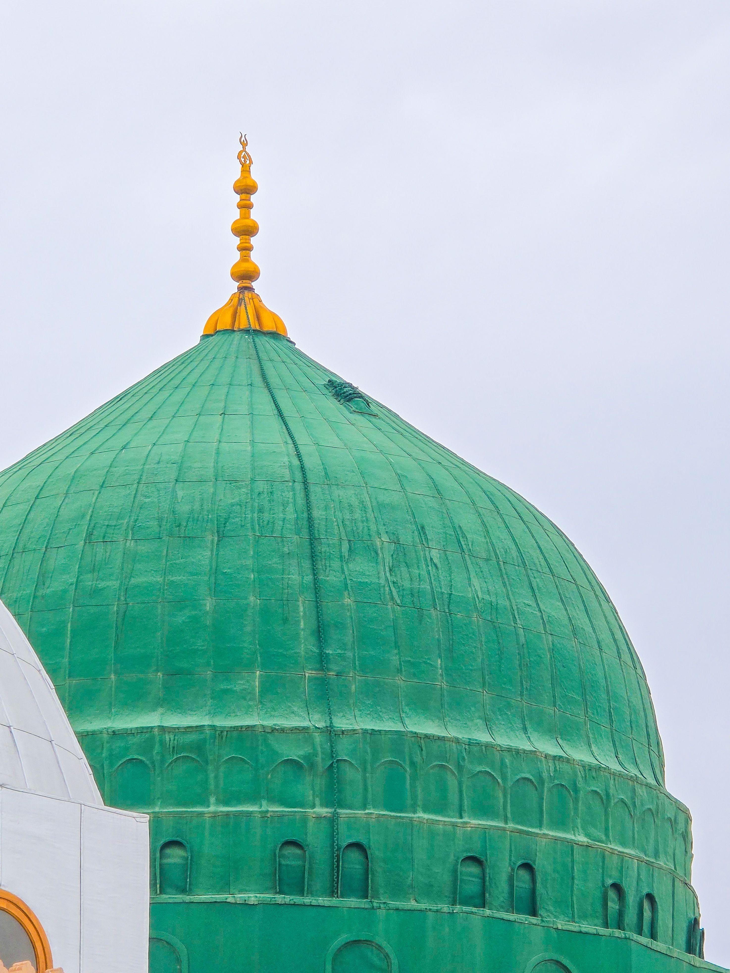 2949x3930 Green Dome Of Al Masjid An Nabawi In Medina · Free