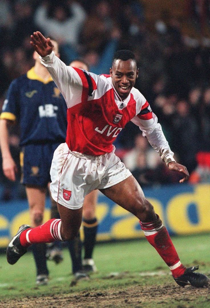 736x1082 Arsenal 3 0 Victory Over Wimbledon In Jan 1994. Ian Wright Wallpaper, Ian Wright 90s