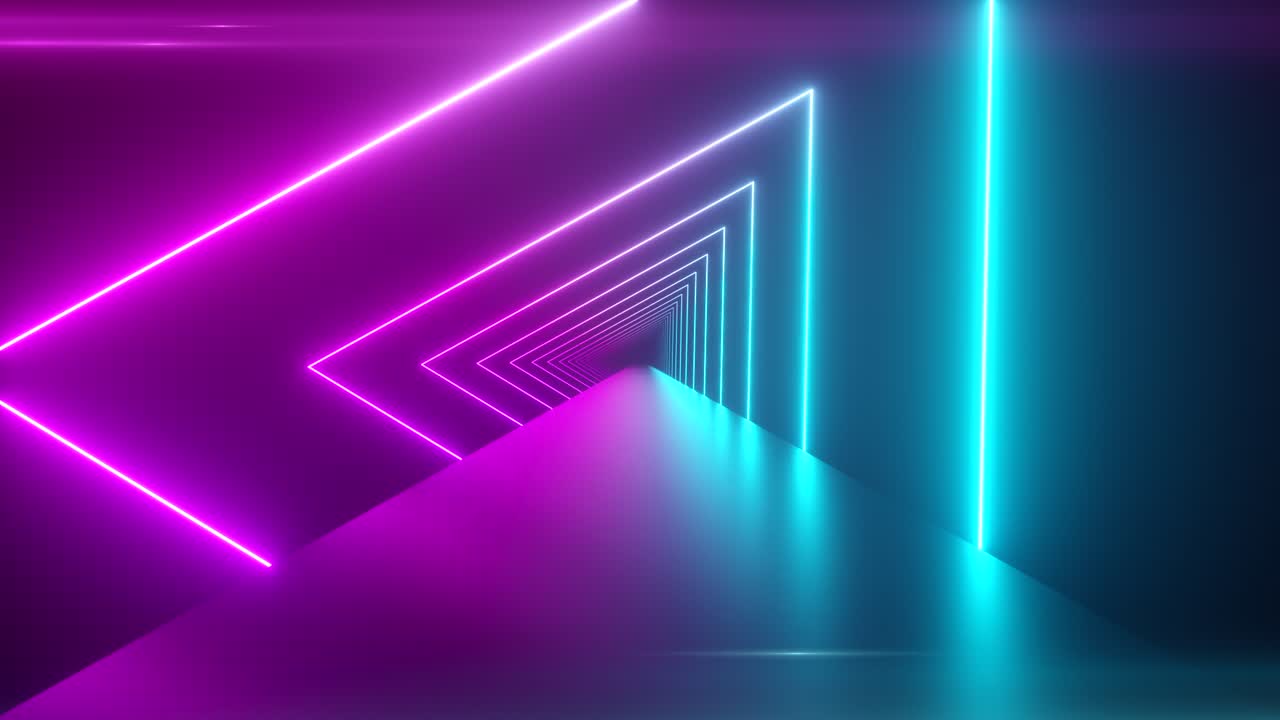 1280x720 Neon lights background