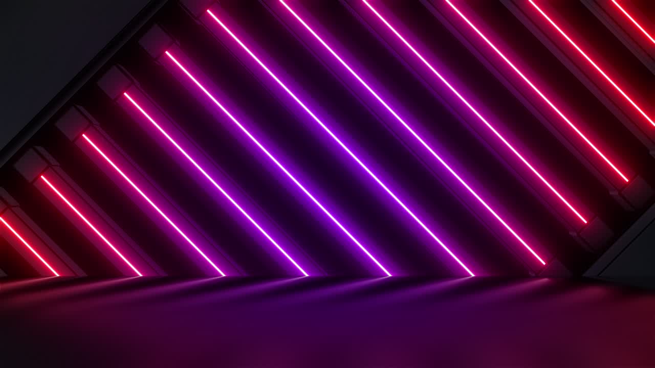 1280x720 Abstract neon lights background