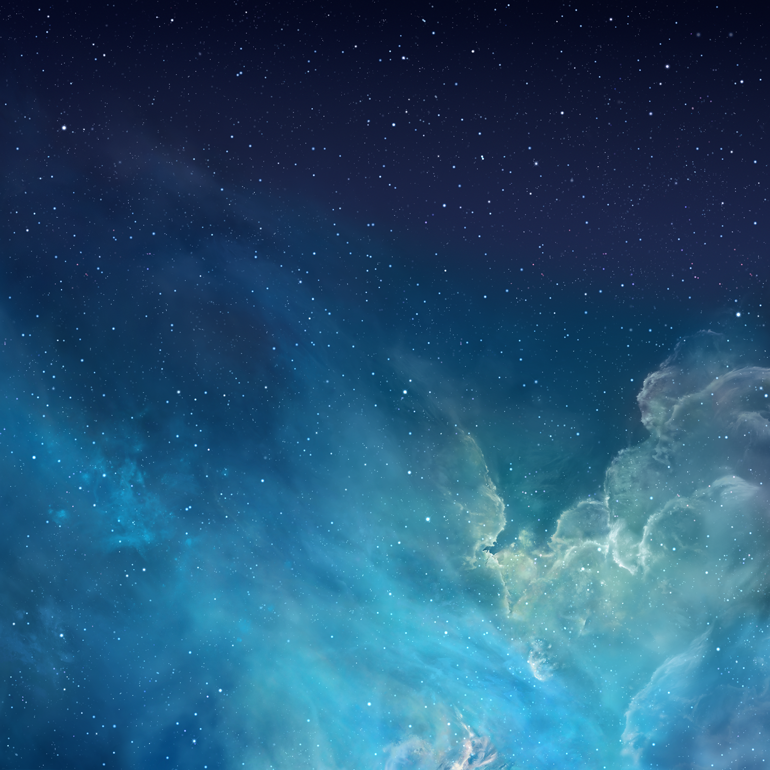 1514x1514 iOS 7 Nebula Wallpaper