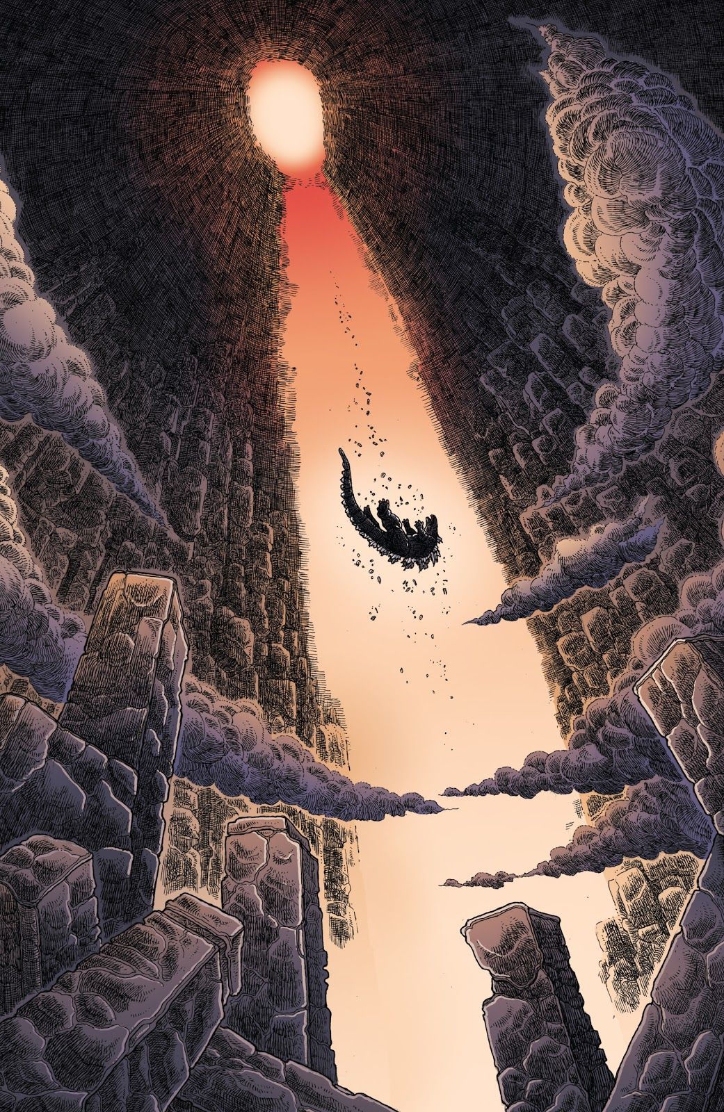 1041x1600 Skreeeeonk! Godzilla in Hell!. Mars Will Send No More