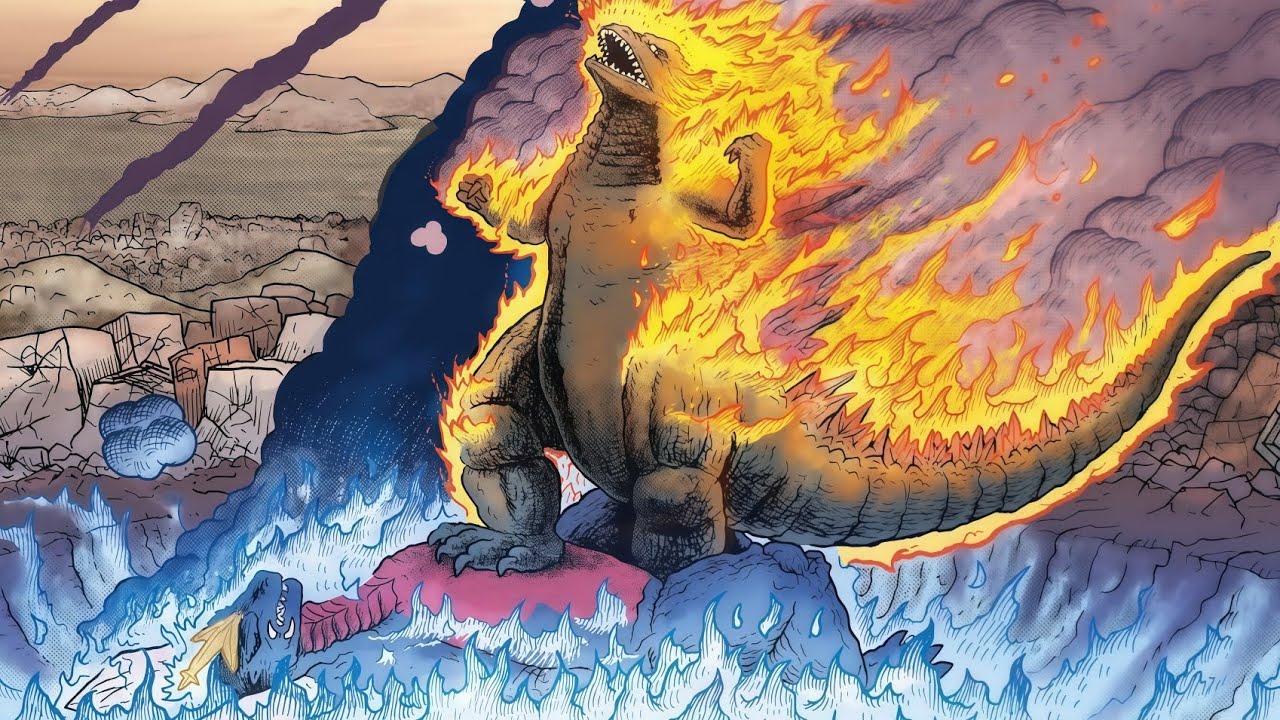 1280x720 Godzilla in Hell