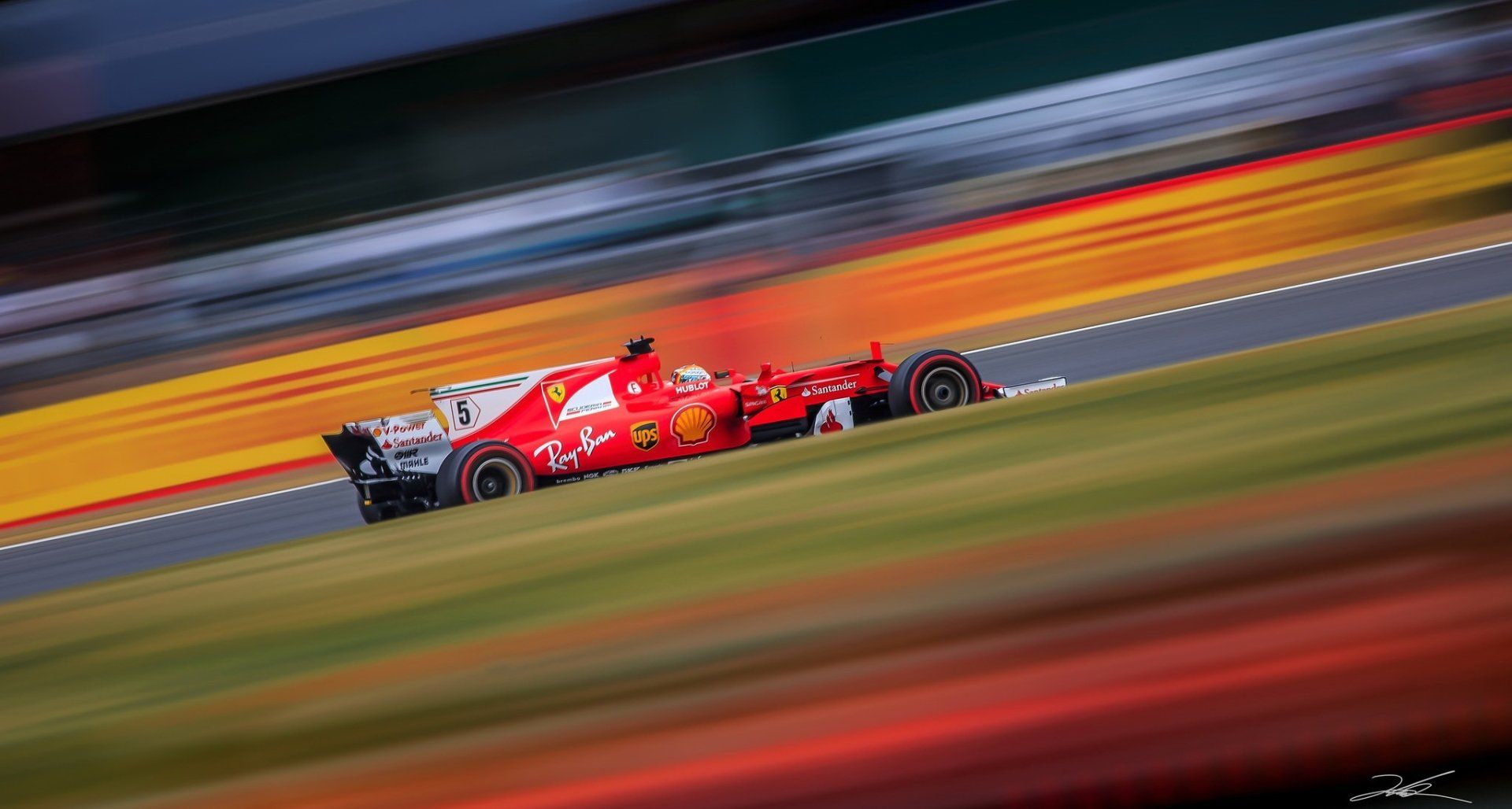 1920x1028 Download Motion Blur Race Car Ferrari F1 Sports HD Wallpaperx1097