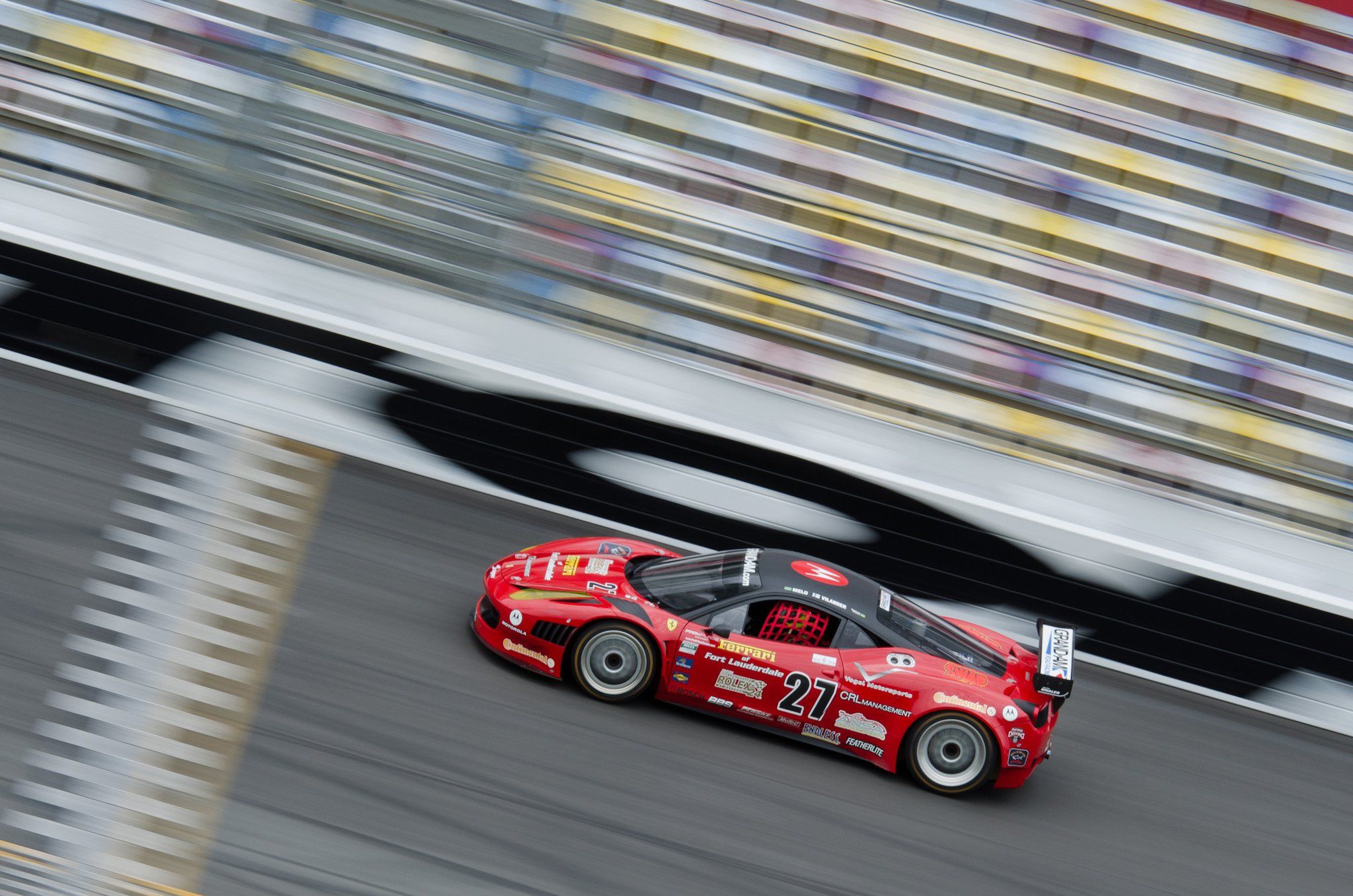 2048x1357 Desktop wallpaper: Vehicles, Ferrari, Italy, Motion Blur, Race Track 4K free download for PC. 237678