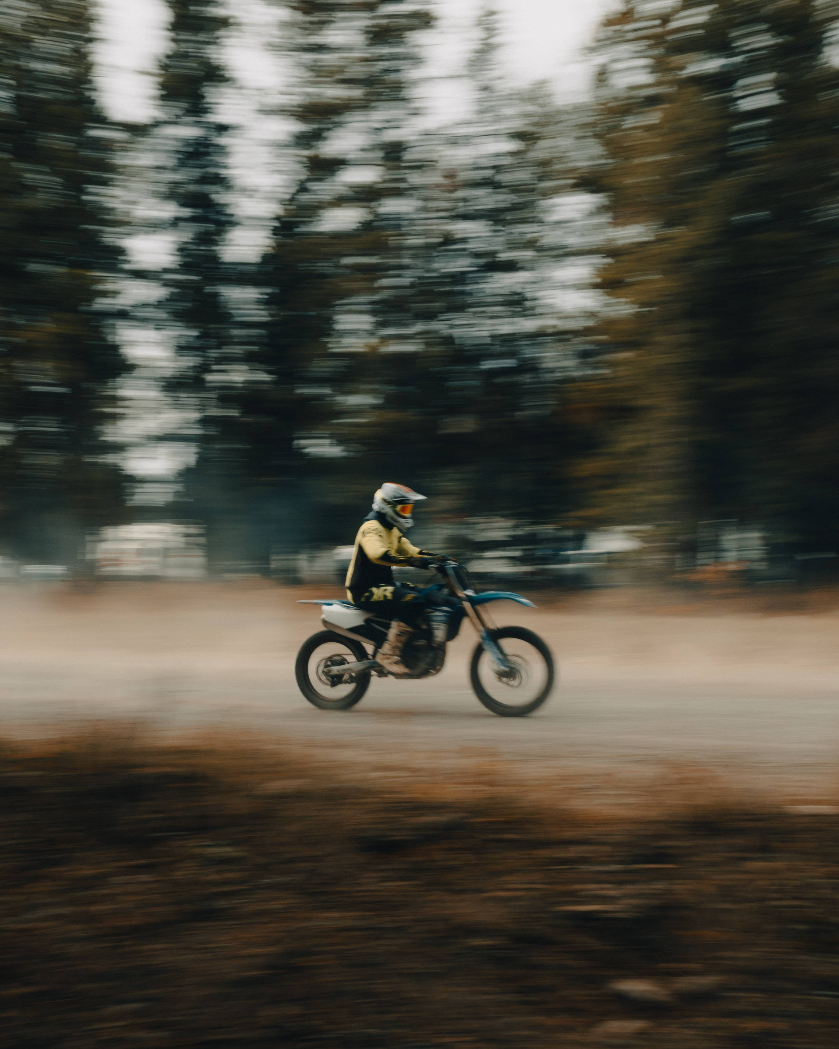 2826x3533 Download Dirtbike Blur Wallpaper