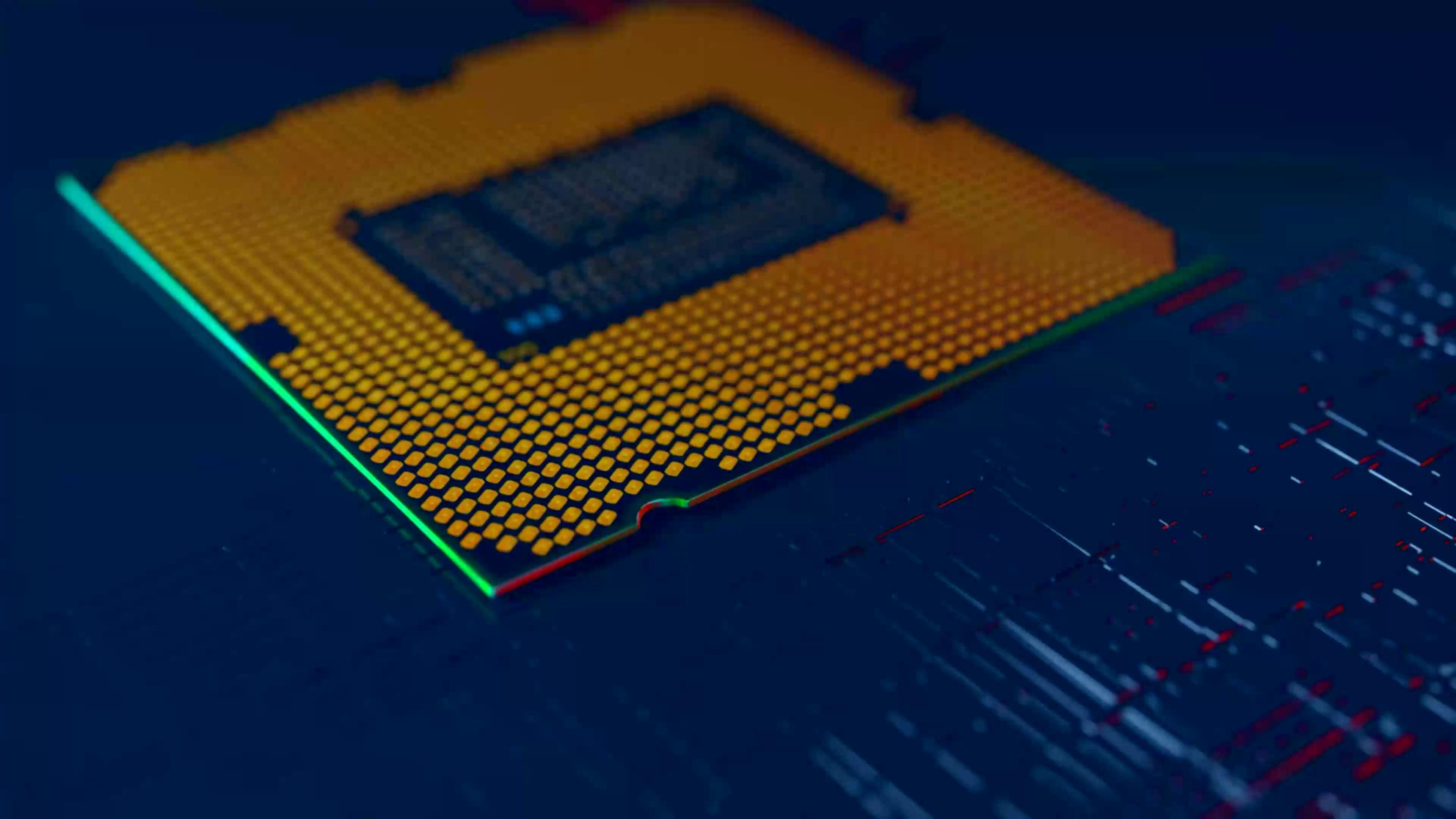 3840x2160 CPU Technology Live Wallpaper