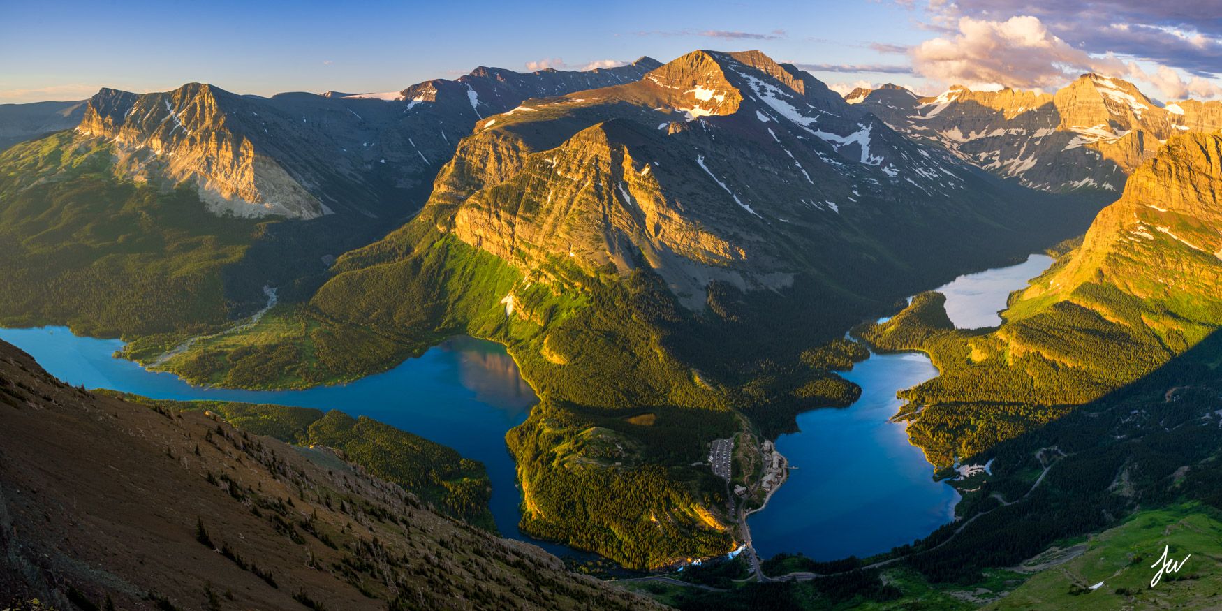 1750x875 Crown of the Continent (Contest Finalist). Glacier National Park, Montana. Jason Weiss Photography