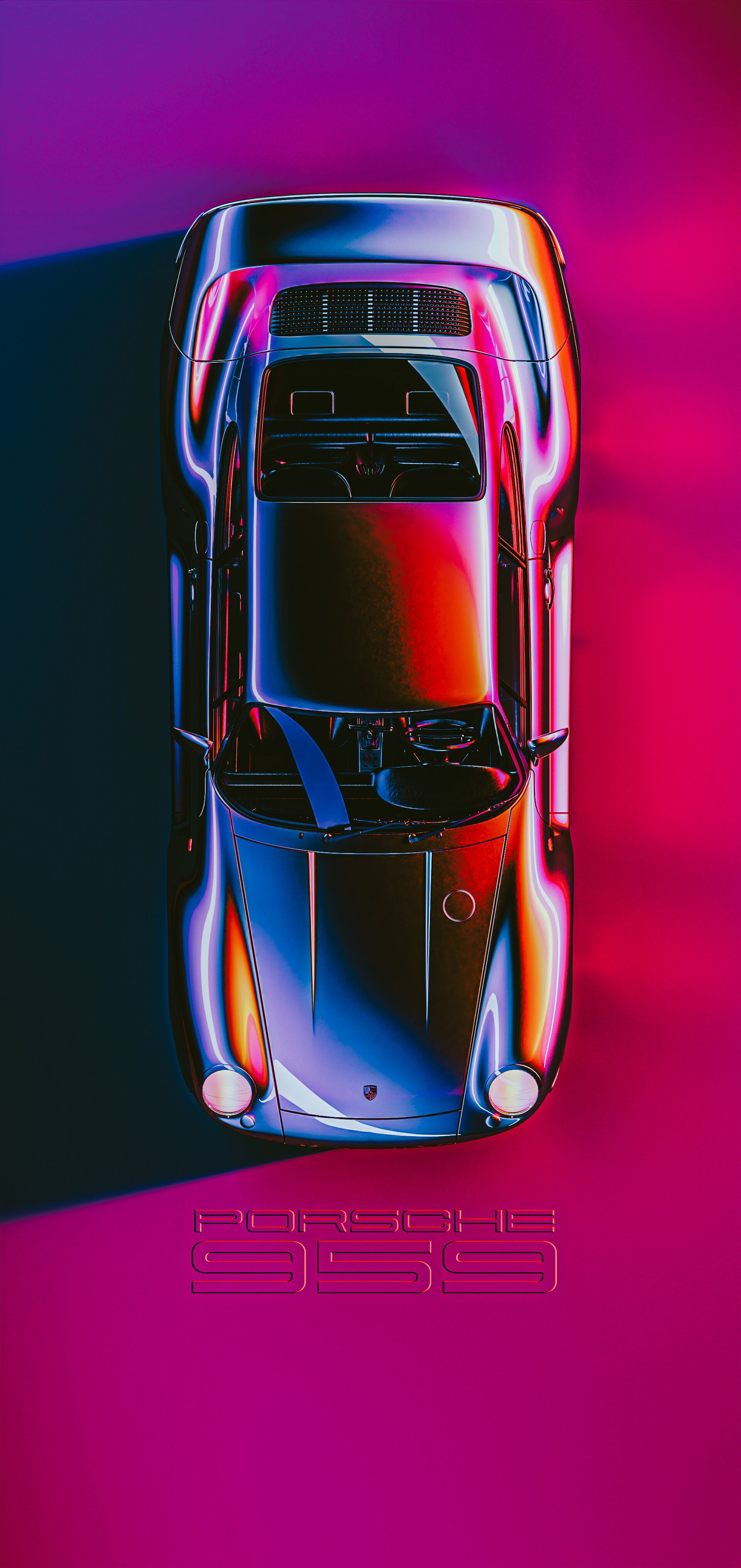 1920x4060 Porsche 959 phone wallpaper