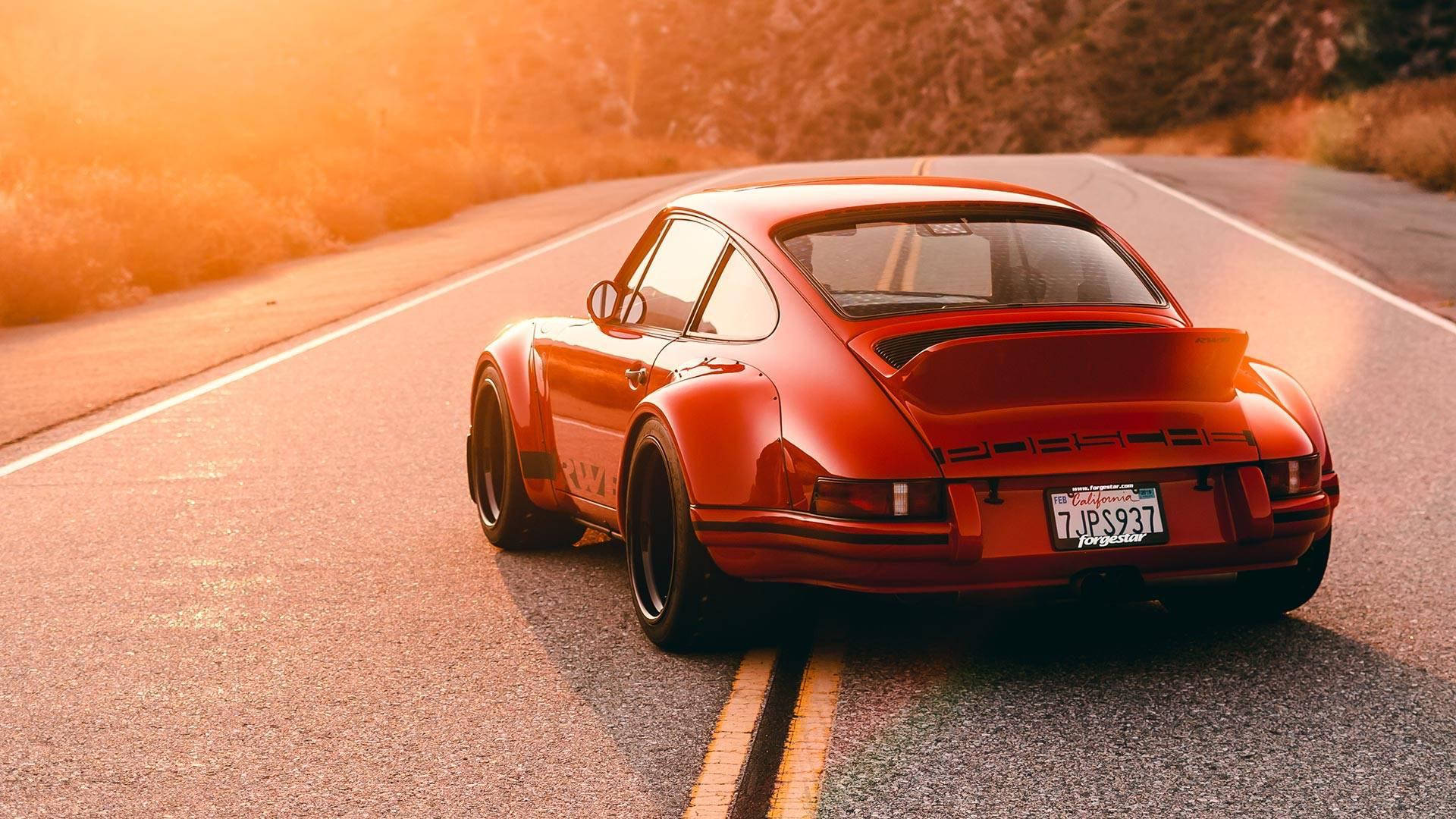 1920x1080 Download Porsche 911 Red Hot Paint Wallpaper