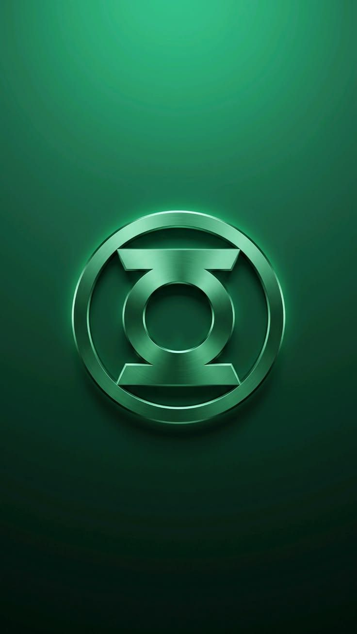 736x1308 Green Lantern Logo Wallpaper. Glowing Power Ring 4K Phone