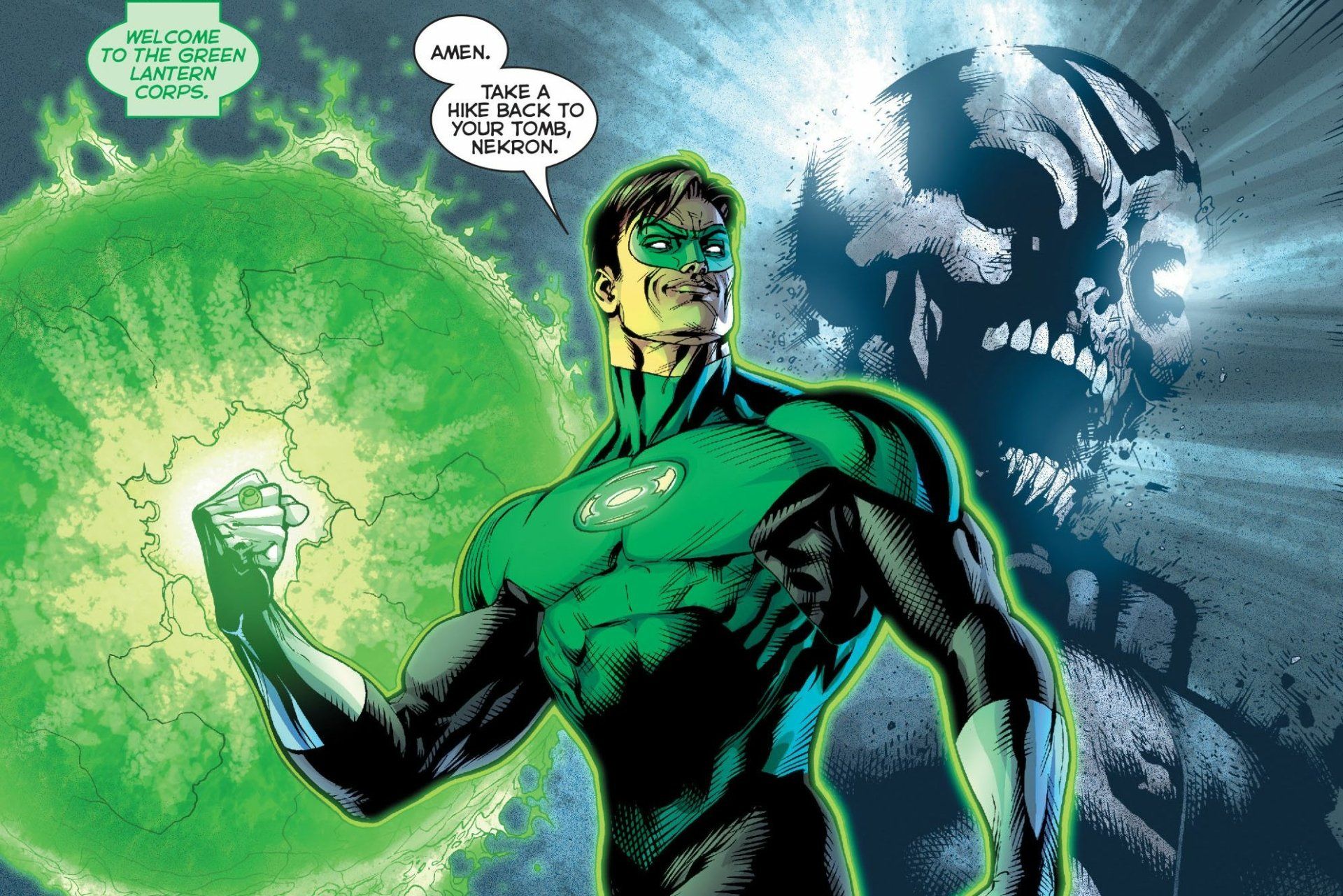 1920x1281 Green Lantern Hal Jordan HD Comic Wallpaper: Power of the Lantern Corpsx1326