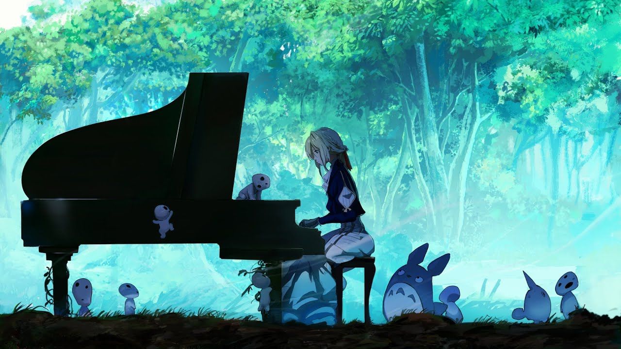 1280x720 Emotional Anime on Piano Vol. 2