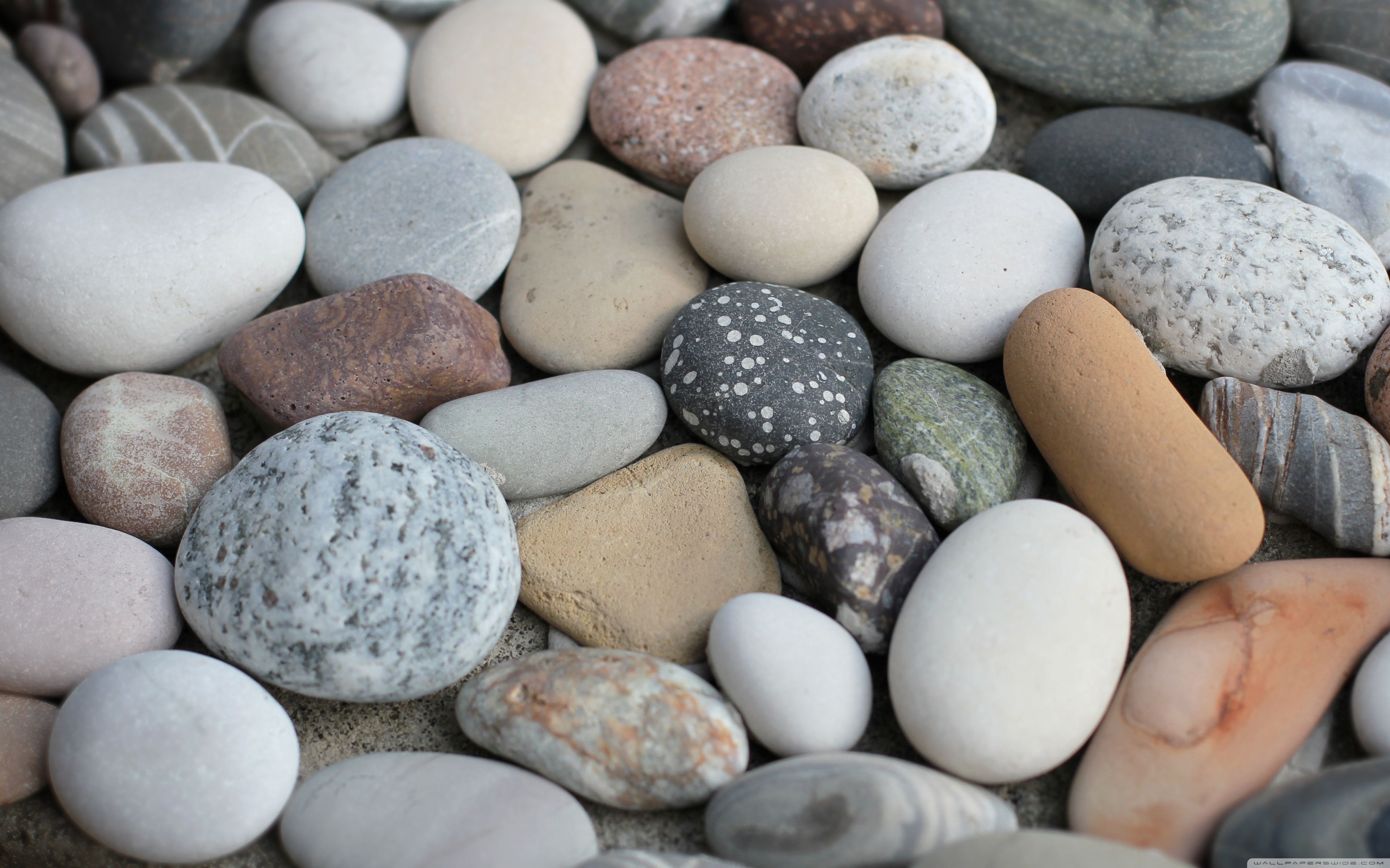 3840x2400 Free photo: Stones, Blue, Flow