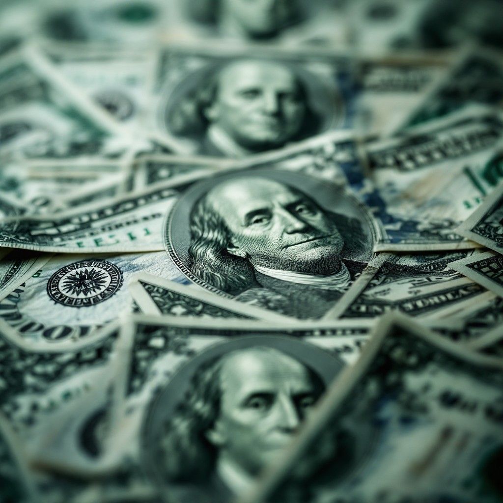 1024x1024 Download Pile of Cash Image, Cash, Dollars