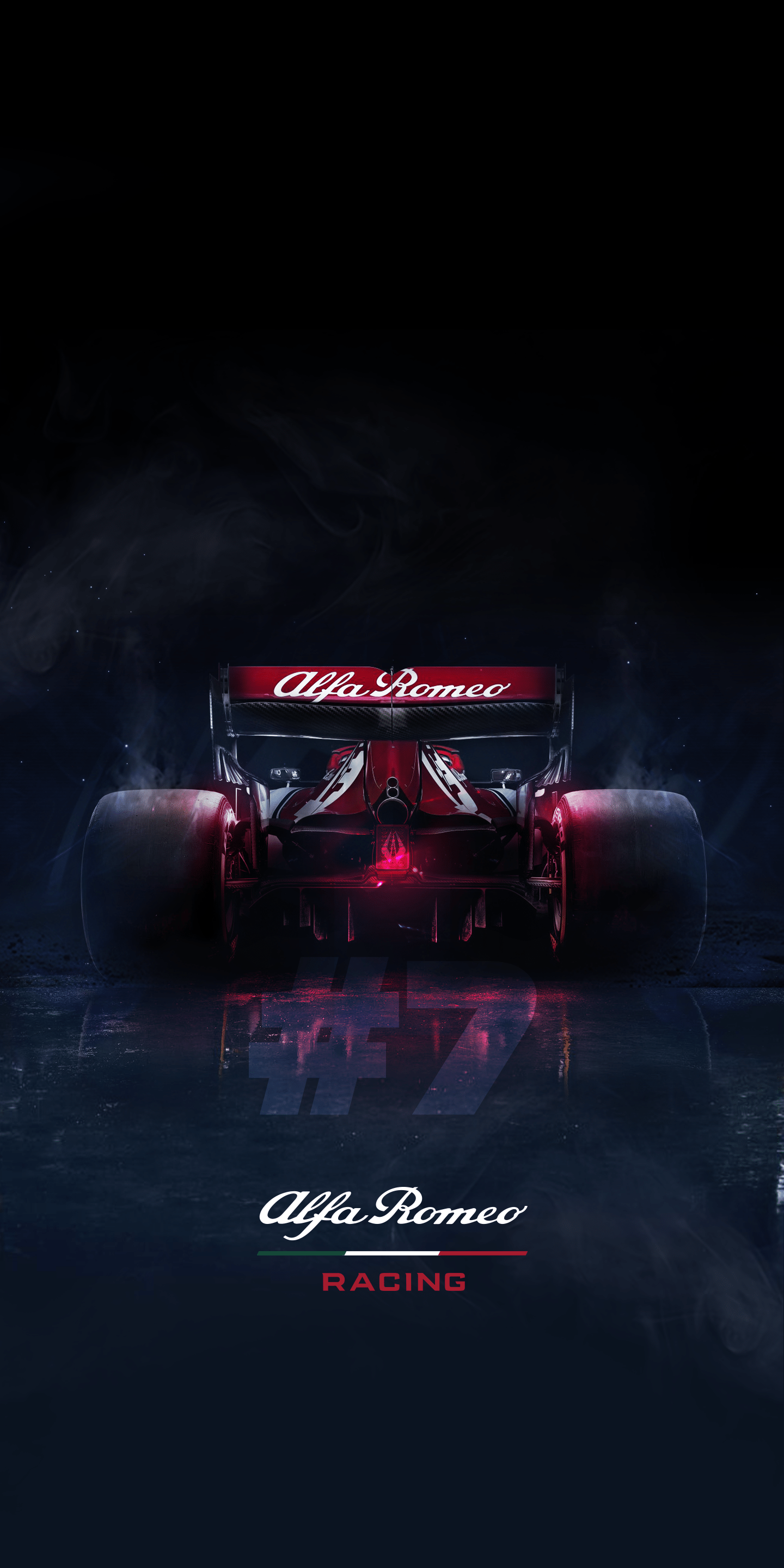 1440x2880 Wallpaper for Alfa Romeo Racing fans