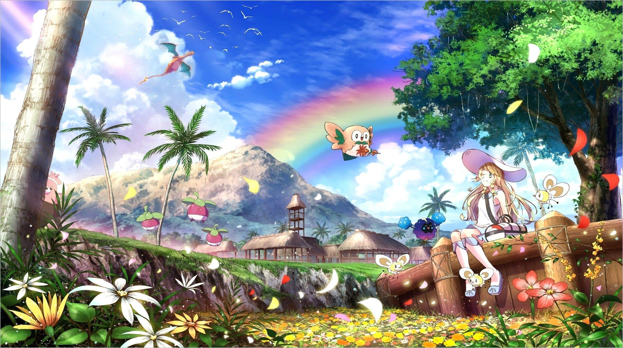 2560x1433 Pokemonsun And Moon 4k Wallpaper. Pokemon sun, Anime wallpaper, Awesome anime