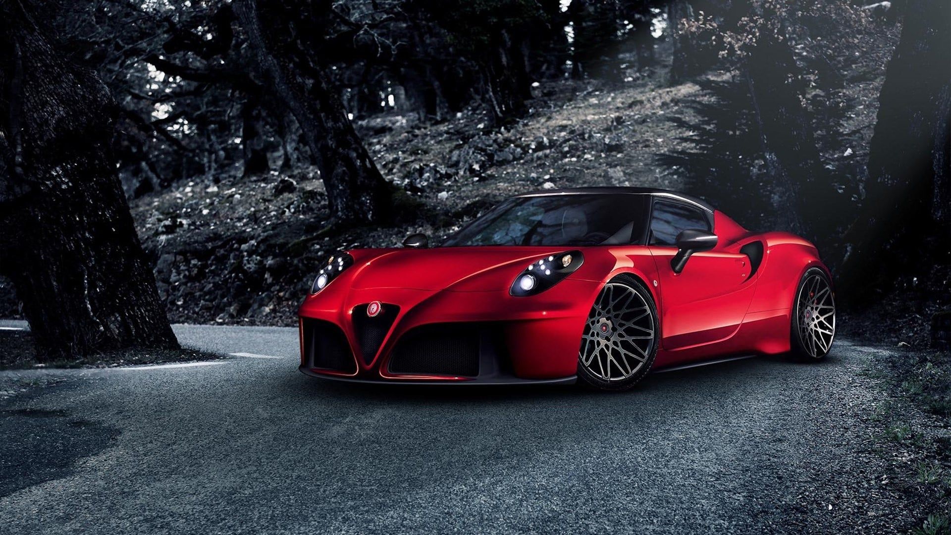 1920x1080 Alfa Romeo 4C by Pogea Racing Wallpaper for Desktop