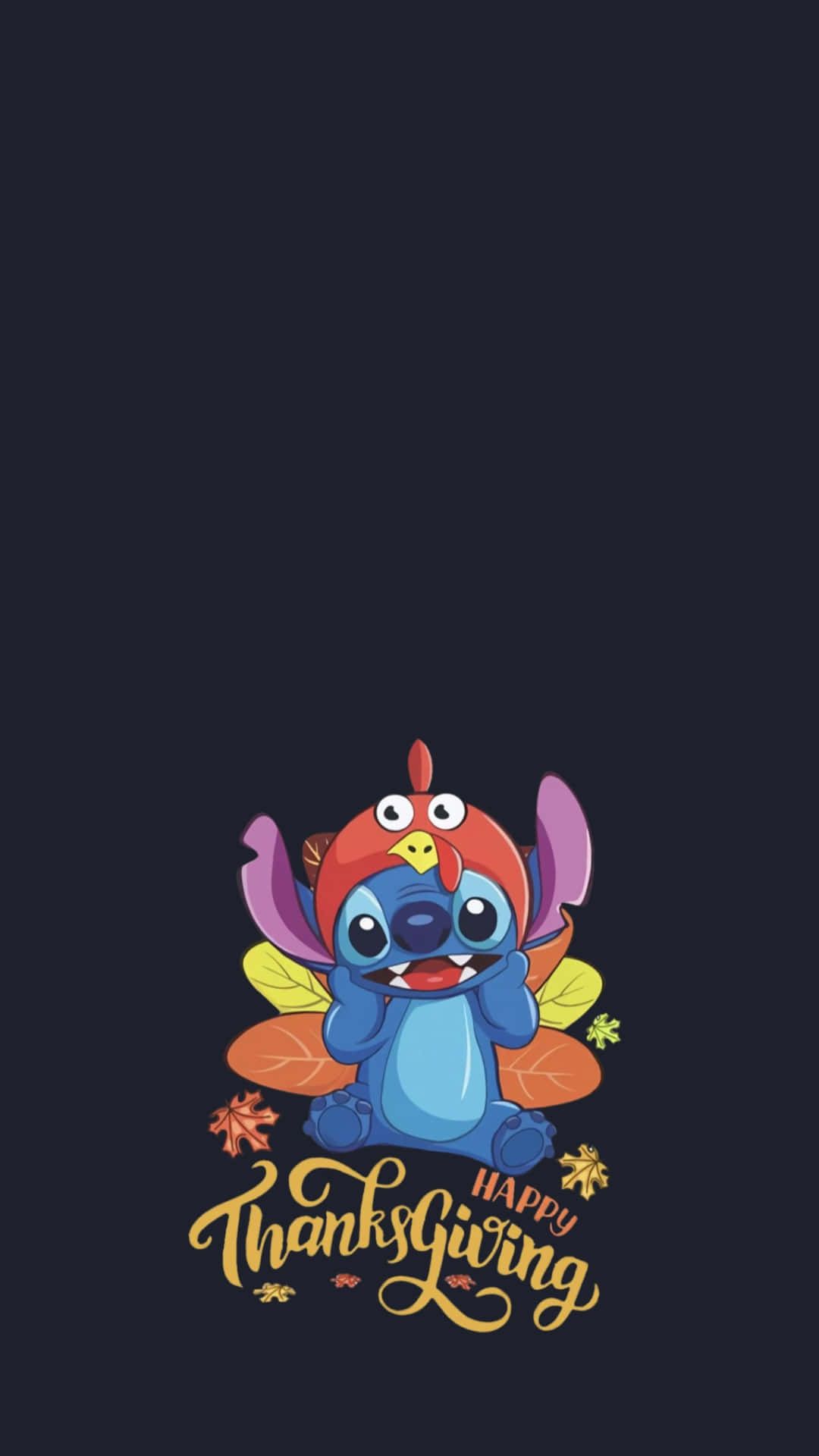 1080x1920 Download Thanksgiving Stitch Celebration Wallpaper