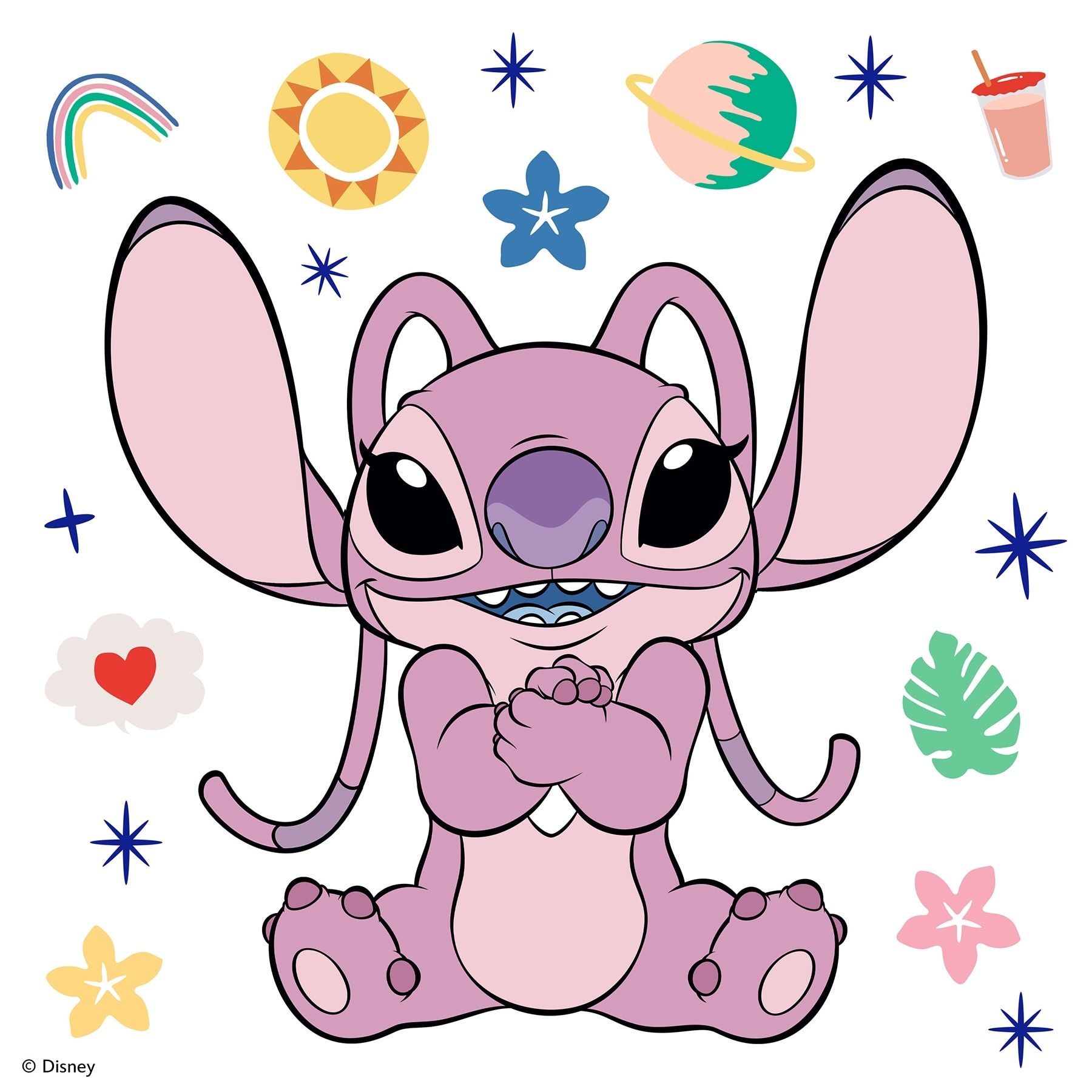 1800x1800 RoomMates Disney Stitch Angel Wall Decals Bath & Beyond