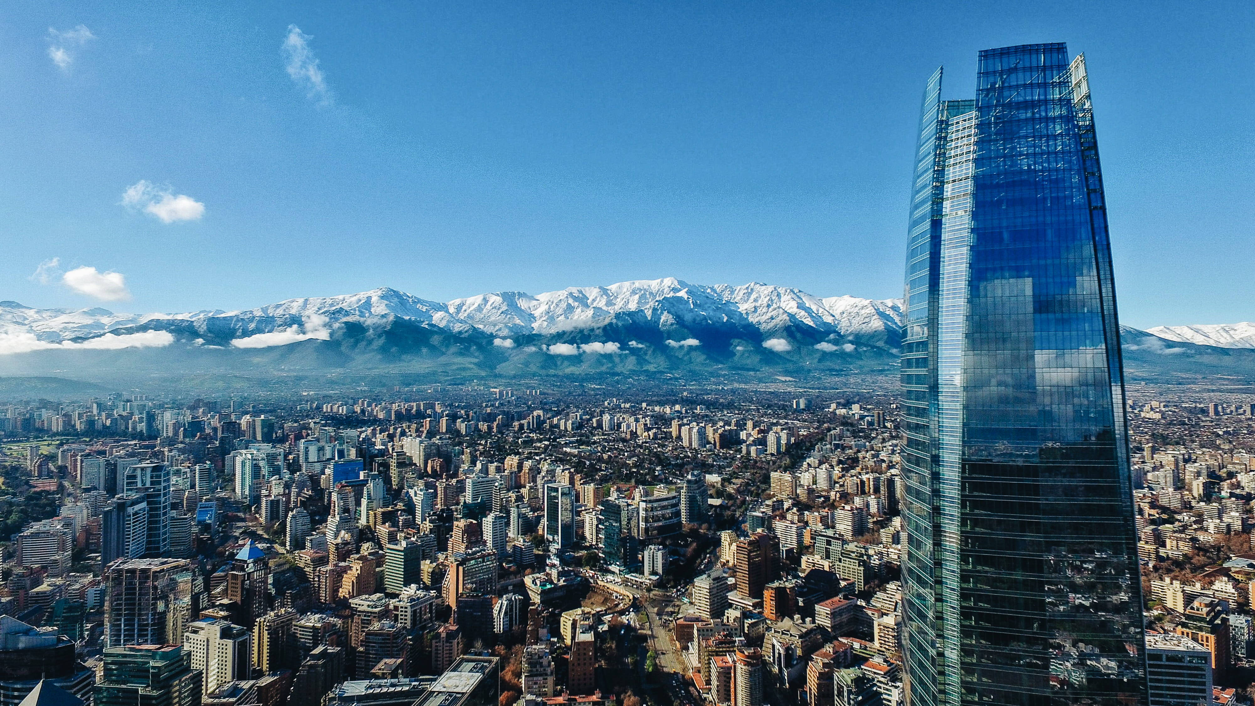 4000x2250 Download Gran Torre Santiago, Chile Wallpaper