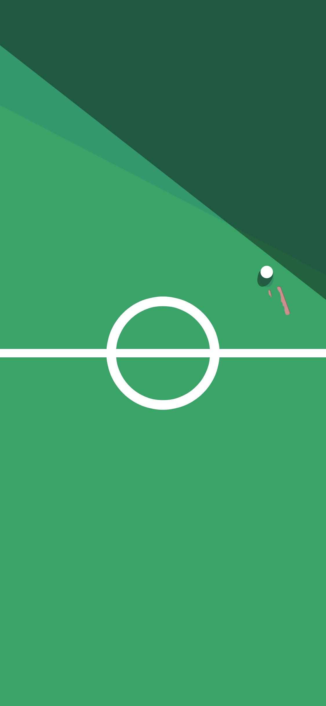 1125x2436 Football Minimalist Wallpaper