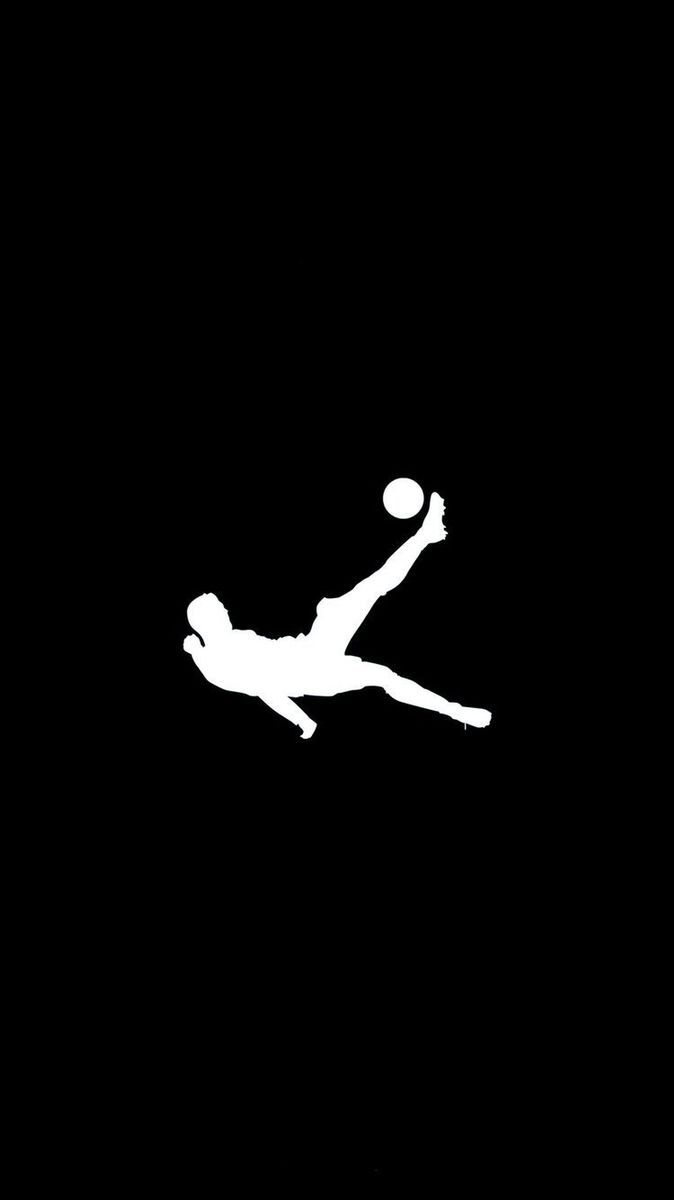 674x1200 Black soccer background. Minimalist soccer wallpaper, Football black wallpaper, Sports