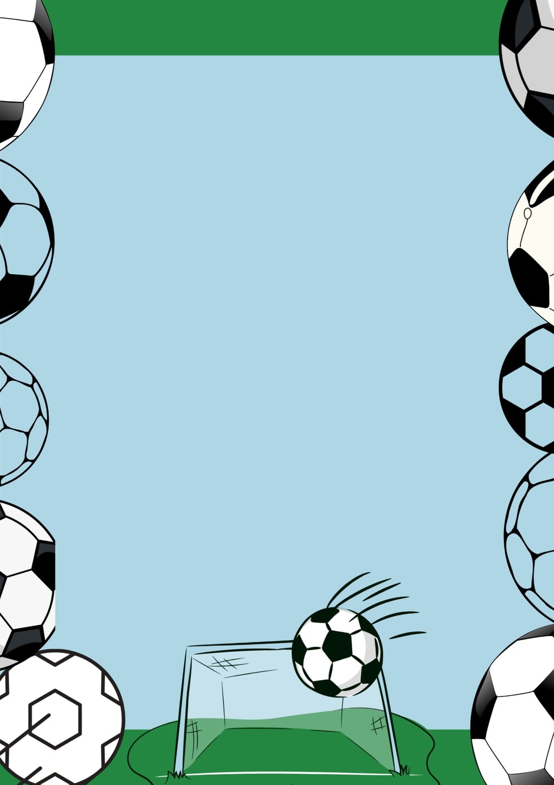 1131x1600 Free and customizable soccer templates