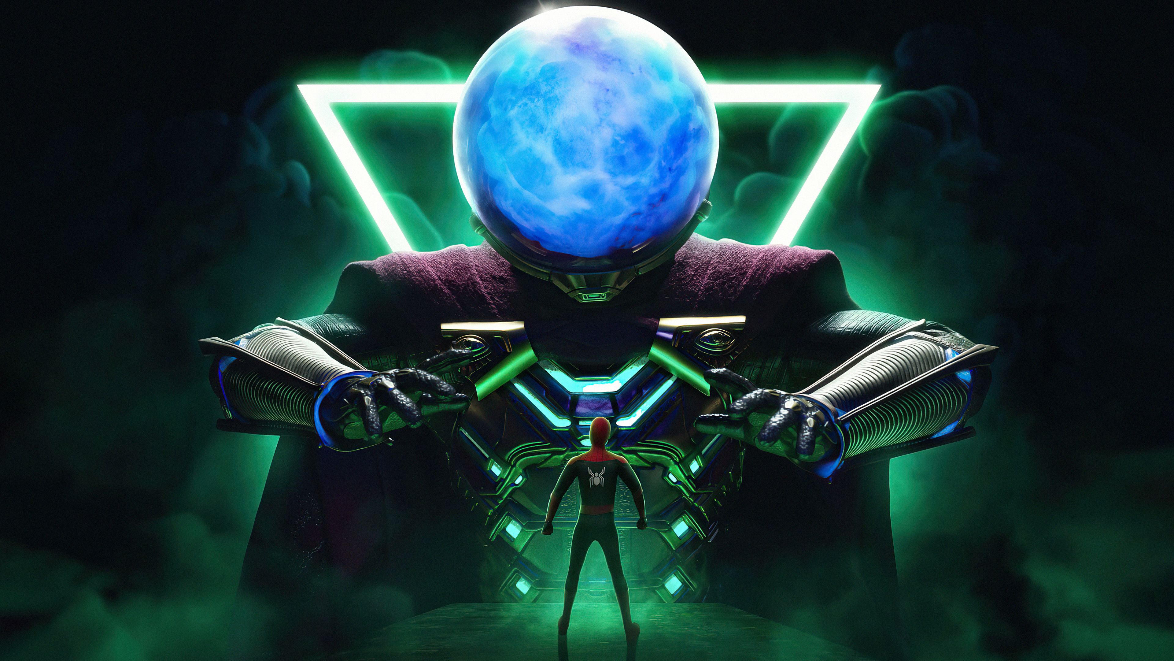 3840x2161 Mysterio Spiderman Wallpaper, HD Superheroes Wallpaper, 4k Wallpaper, Image, Background, Photos and Picture