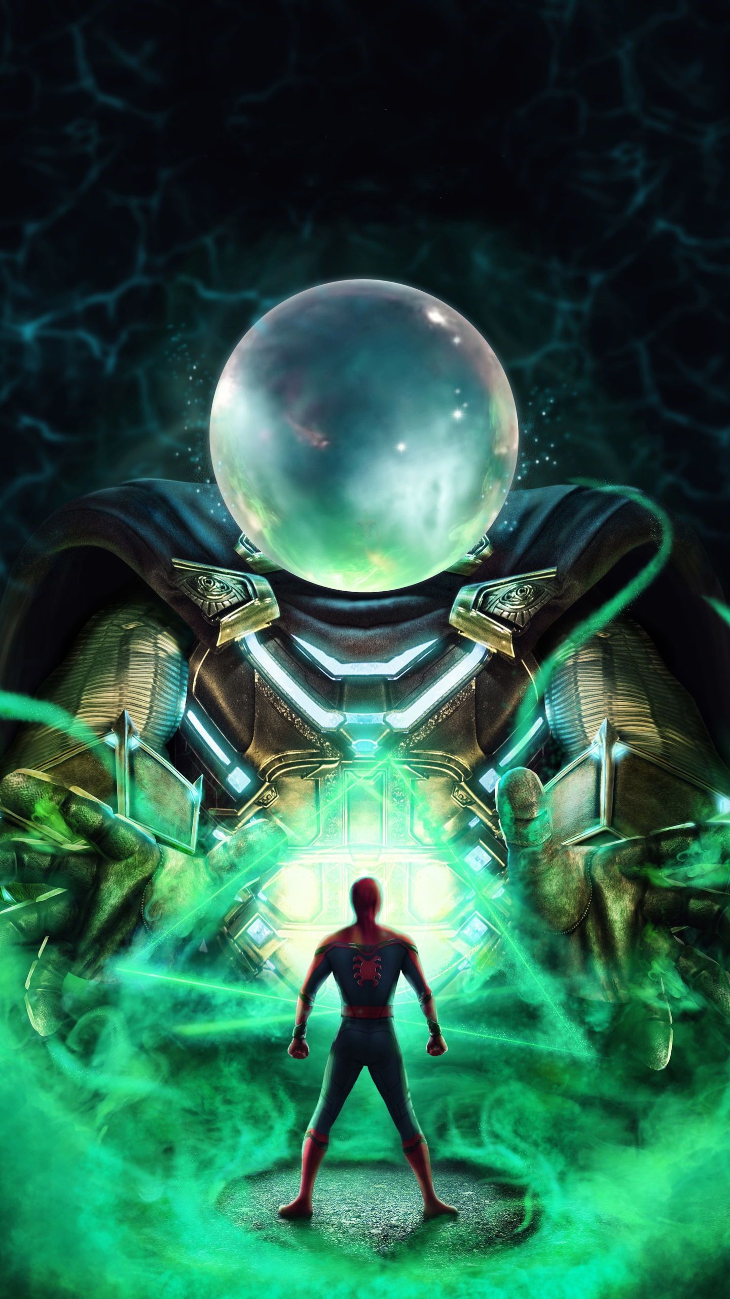 1440x2560 Mysterio (Spider Man) Wallpaper