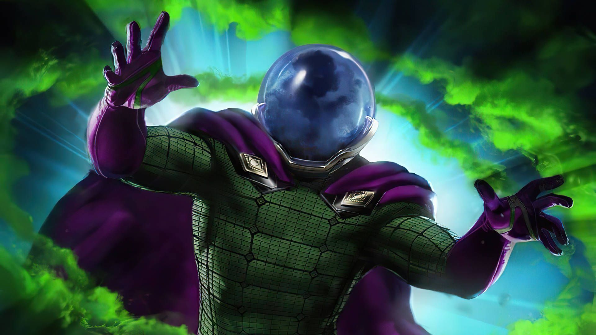 1920x1080 Mysterio Comic Desktop Wallpaper