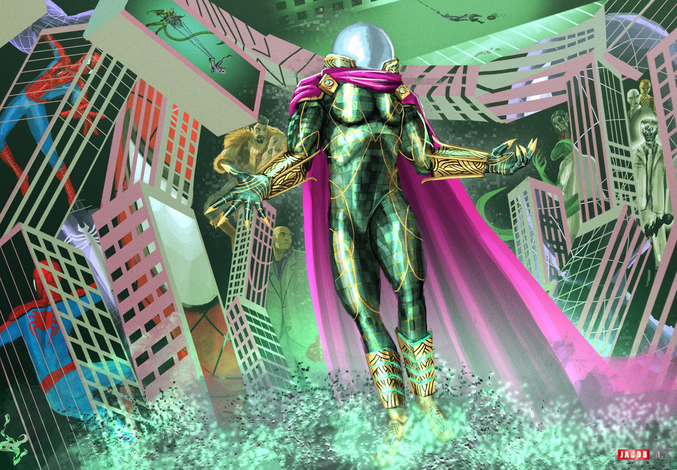 2360x1640 My own design of Mysterio