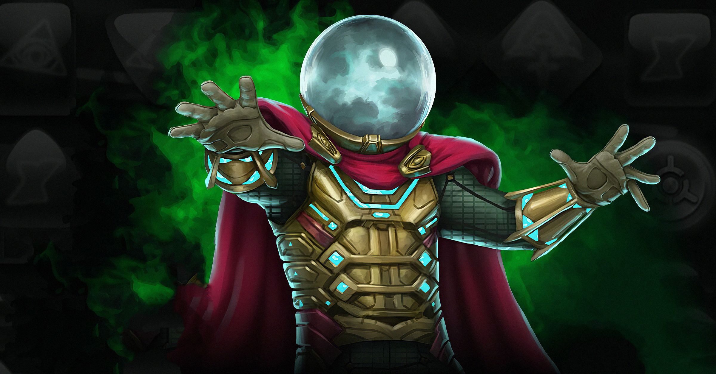 2400x1256 Mysterio Marvel Contest Of Champions Game Wallpaper, HD Games Wallpaper, 4k Wallpaper, Image, Background, Photos and Picture
