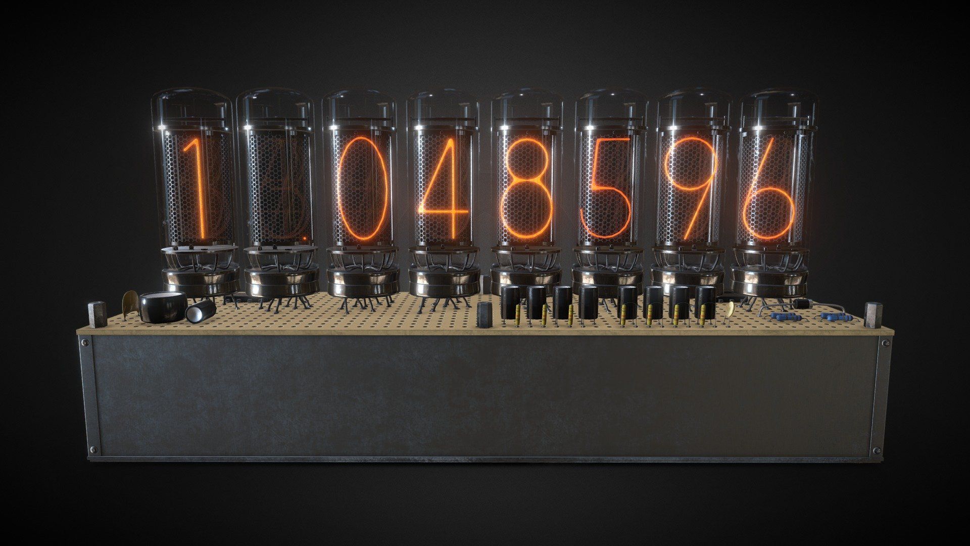 1920x1080 Divergence Meter (Steins;Gate) Free 3D model by Amatsukast [b43abf4]