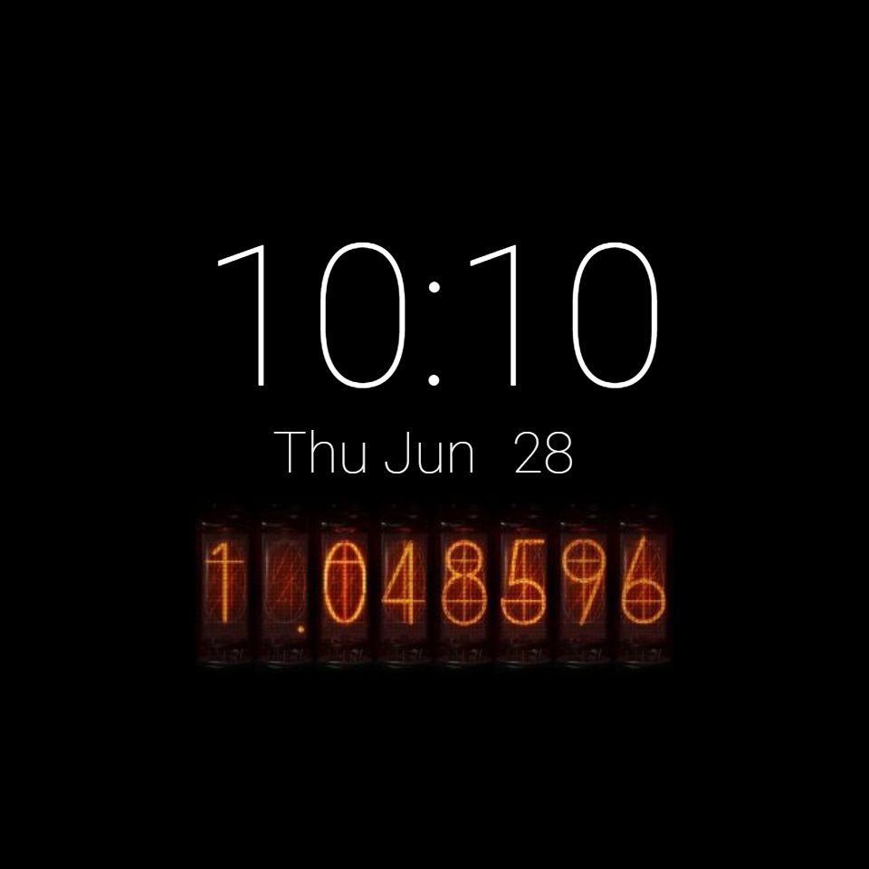 960x960 Steins Gate Watch Face by LuisFer for Wear OS, Galaxy Watch, Pixel Watch, and more