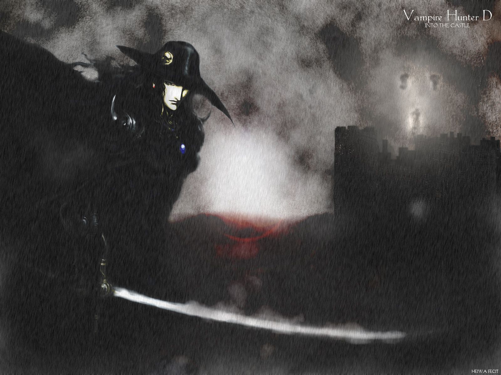 1600x1200 Vampire Hunter D Wallpaper: Explore the Dark World of Dhampirs and Nightmares Wallpaper Site