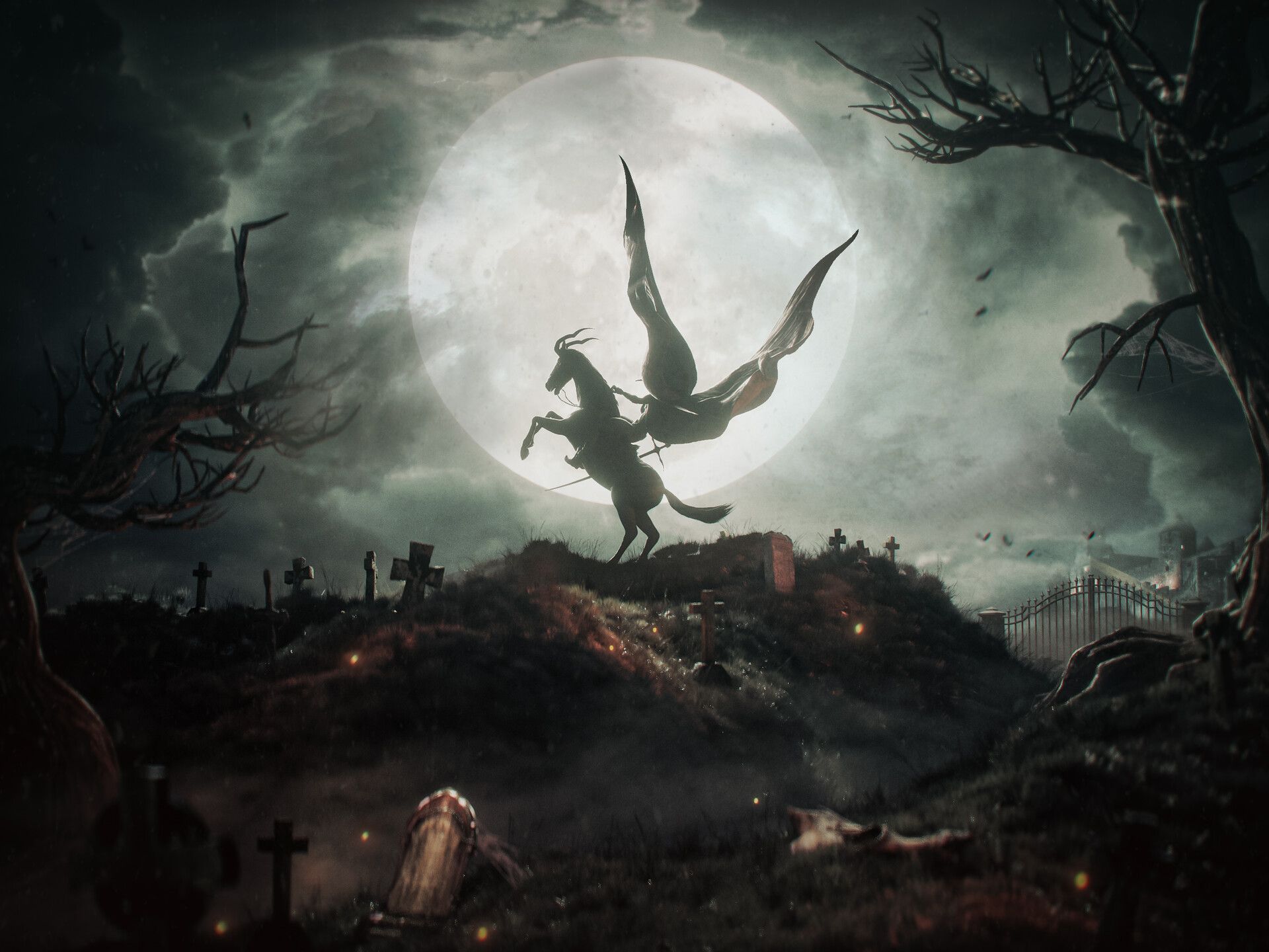 1920x1440 Vampires 4k Wallpaper
