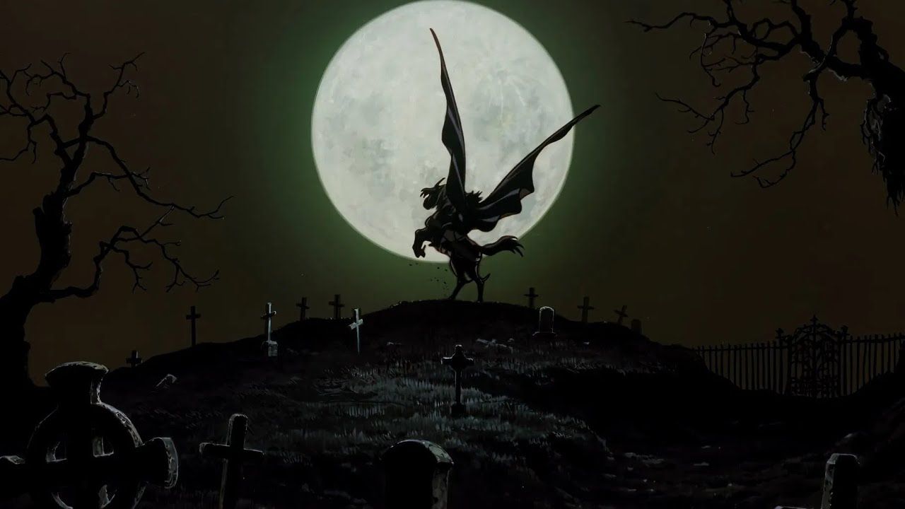 1280x720 Vampire Hunter D: Bloodlust Menu (Upscaled HD) (2000)