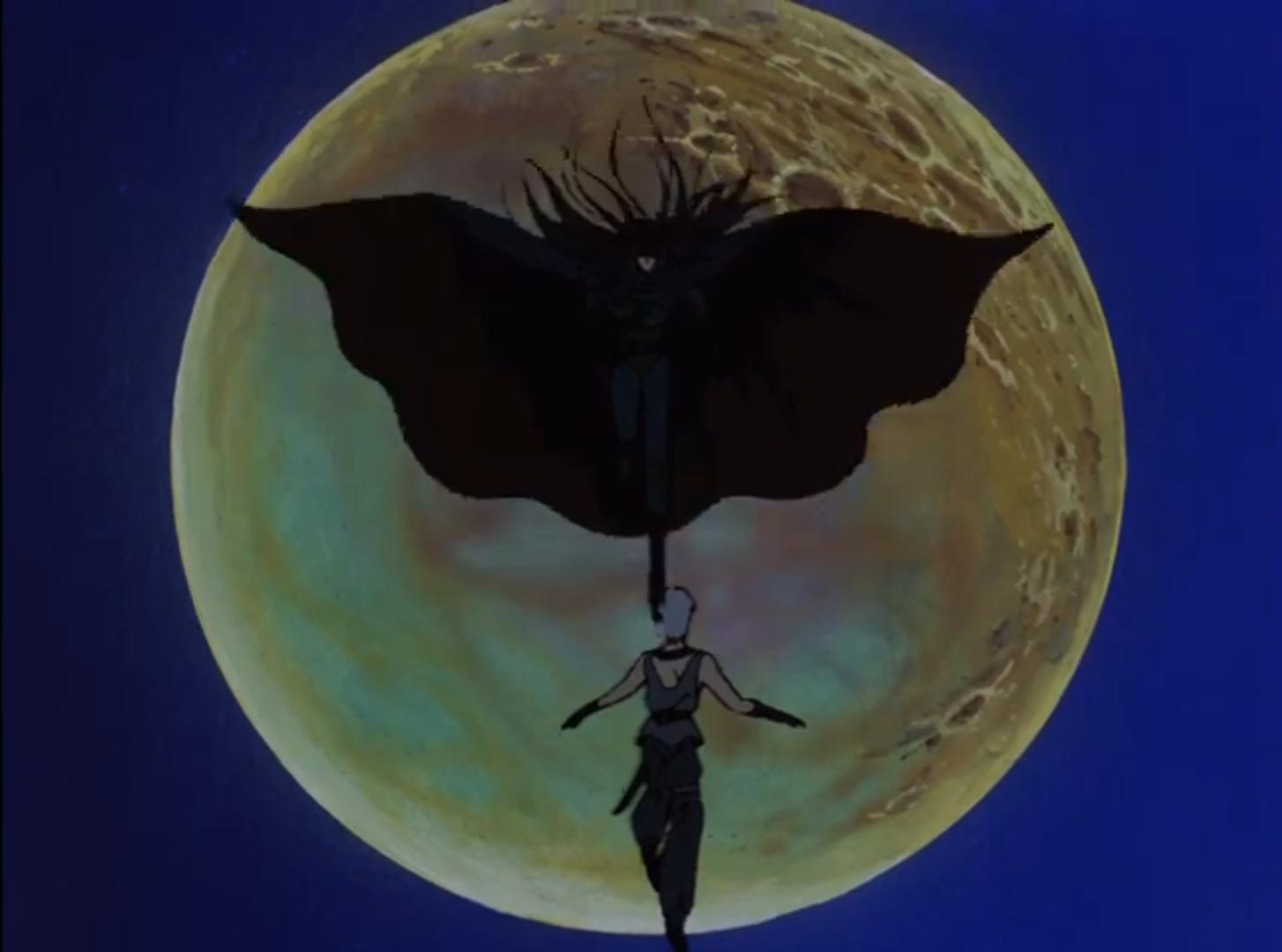 1454x1080 This shot from Vampire Hunter D (1985) reminds me of the Moon Presence