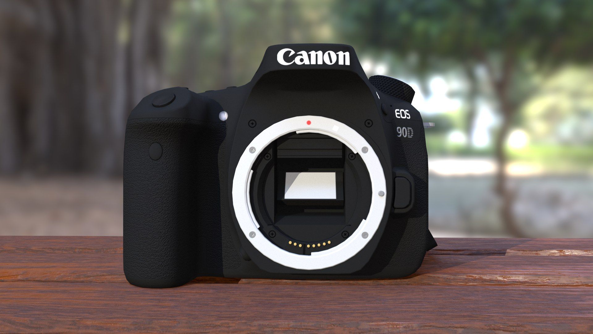1920x1080 Canon EOS 90D Model