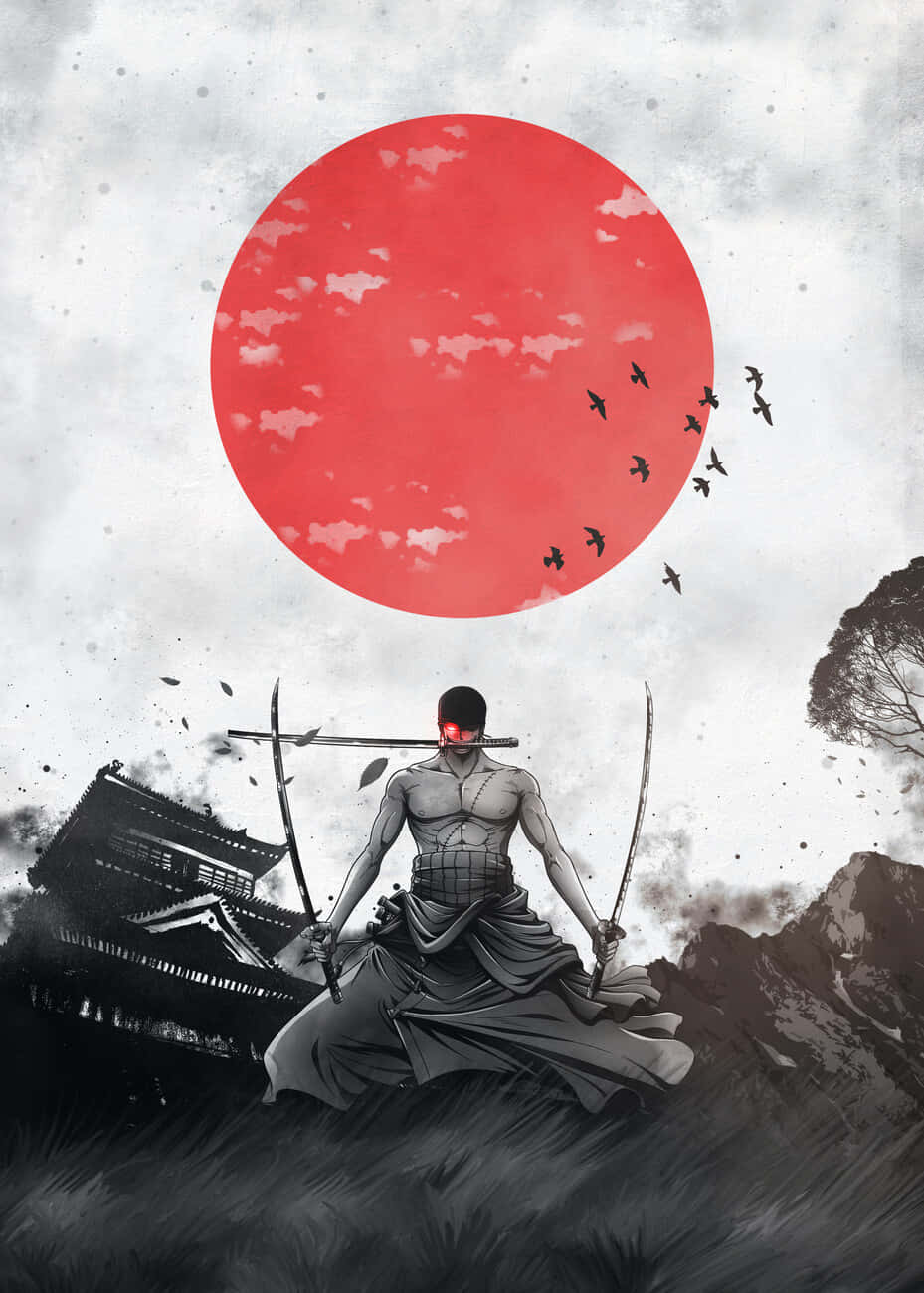 929x1300 Download Samurai Under Red Sun Wallpaper